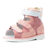 Princepard Orthopedic Kids Sandals for Boys Girls Summer Open Toe Corrective Arch Support Shoes Babies First Walk Thomas Sole - Princepard