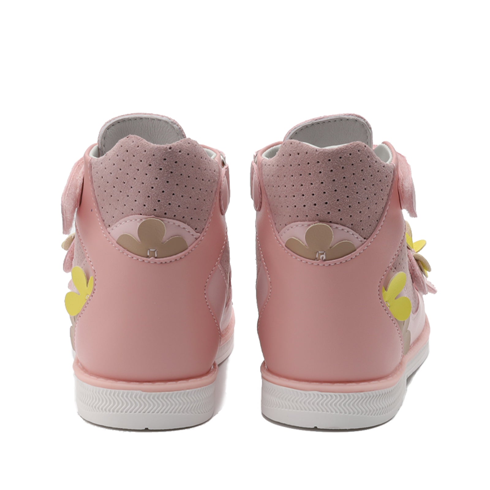 Girls Summer Sandals with Flower Princepard Children's Orthopedic Shoes Ankle Support Corrective Toe Walking Club Feet