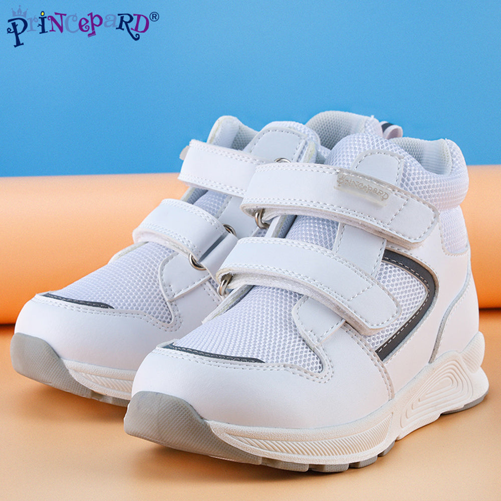 Princepard Children's Orthopedic Sneakers Kids Casual Shoes for Girl Boy New Autumn High Back Footwear with Ankle Support