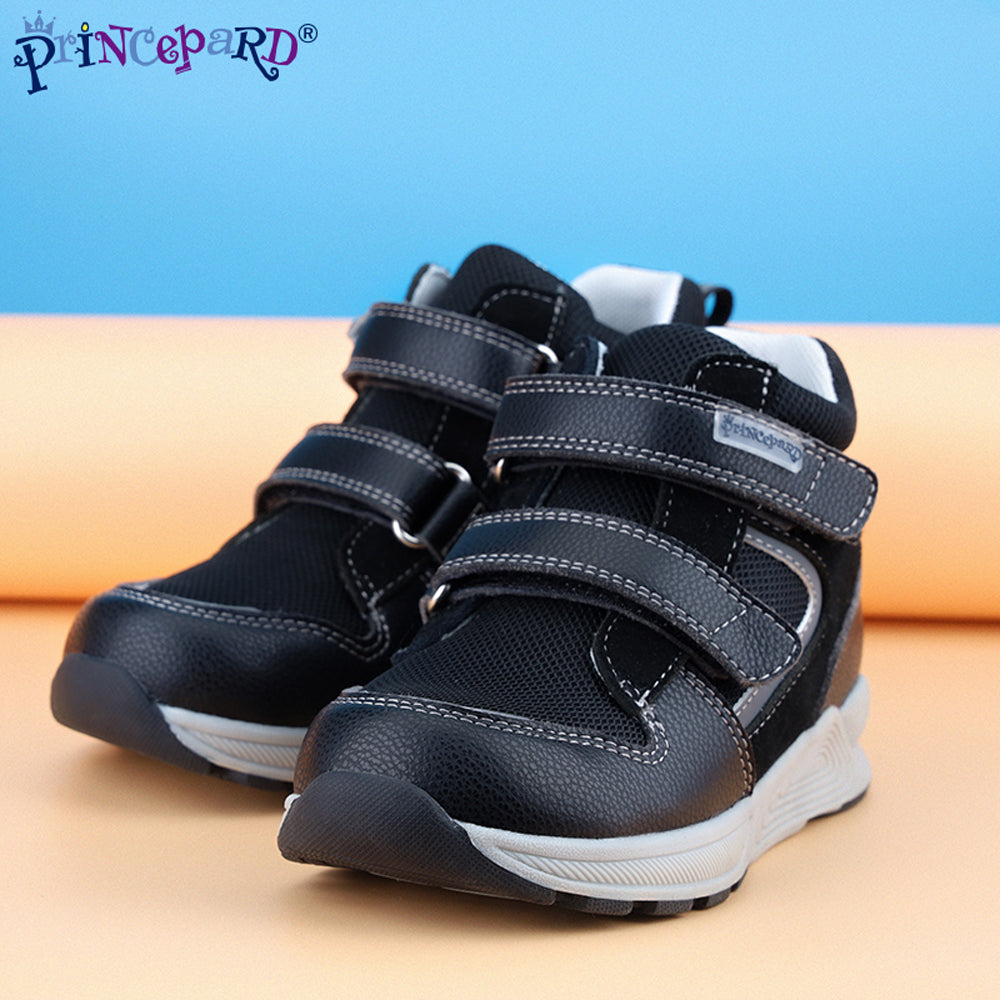 Princepard Children's Orthopedic Sneakers Kids Casual Shoes for Girl Boy New Autumn High Back Footwear with Ankle Support