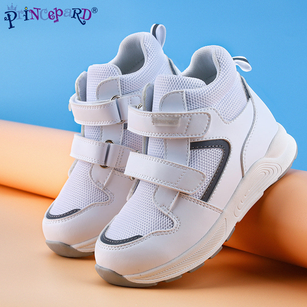 Princepard Children's Orthopedic Sneakers Kids Casual Shoes for Girl Boy New Autumn High Back Footwear with Ankle Support