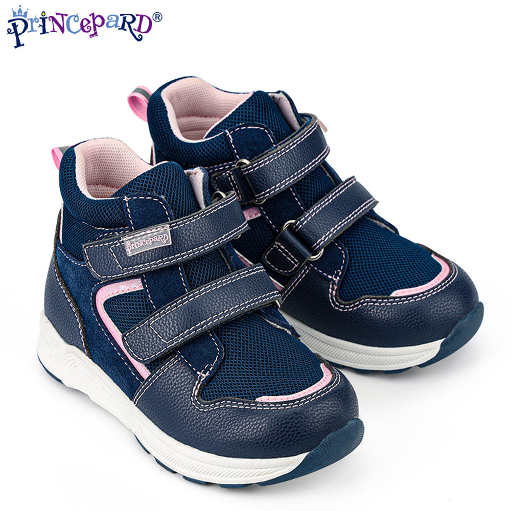 Princepard Children's Orthopedic Sneakers Kids Casual Shoes for Girl Boy New Autumn High Back Footwear with Ankle Support