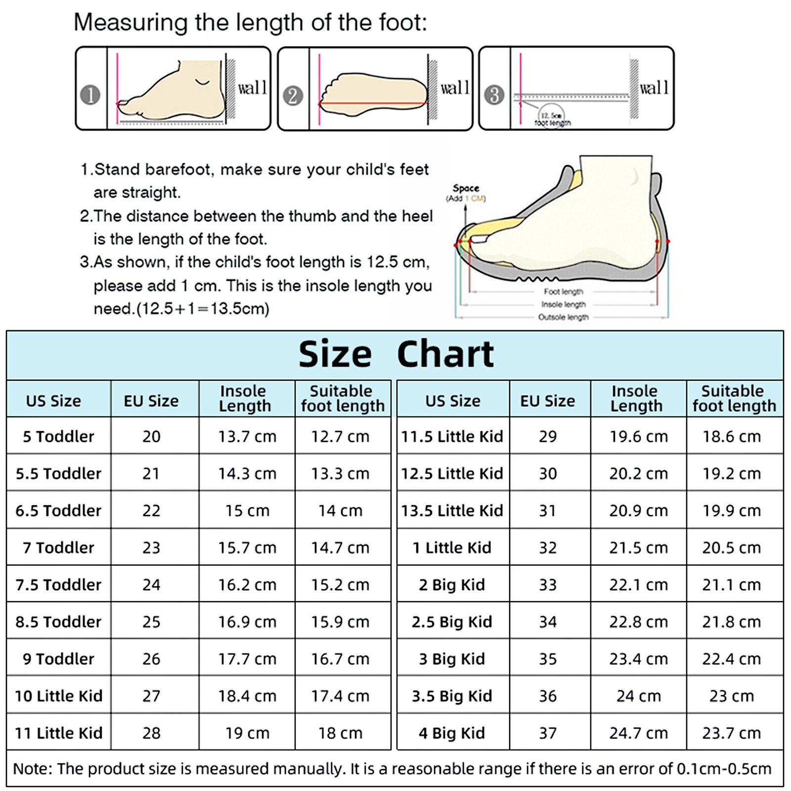 Orthopedic Shoe for Kids and Toddlers Princepard Orthopedic Sandals with Ankle Arch Support for Boys and Girls'Flat Feet
